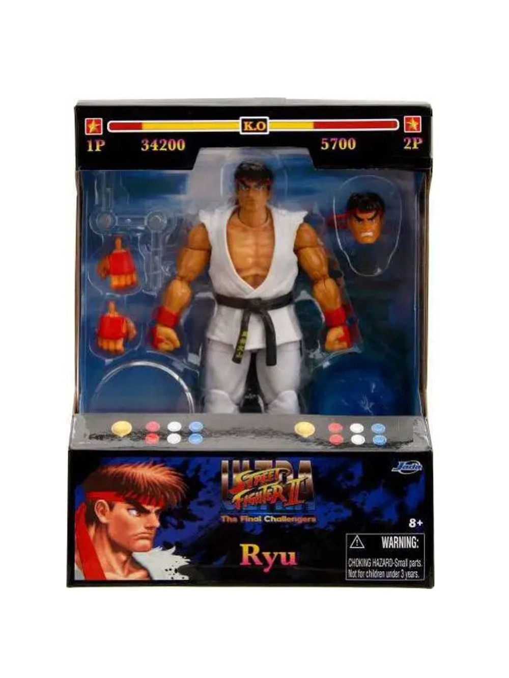 Street Fighter II Ryu 1/12 Scale Figure - 6"